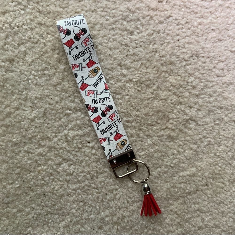 Chik Fil A wristlet keychain! Add to another item and ships for free!